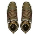 Кроссовки rbd game high 'olive green burgundy' Puma, зеленый - фото 4