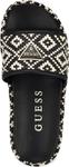 GUESS womens Longoh, Black/White 001 - фото 5