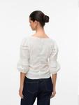 Блуза VERO MODA VMClementine, белый - фото 4