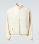 Шерстяной блузон Auralee, слоновая кость - фото