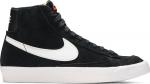 Кроссовки Nike Blazer Mid '77 Suede 'Black White', черный - фото