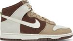 Кроссовки Nike Dunk High 'Light Chocolate', коричневый - фото 2