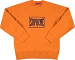 Толстовка Supreme Warm Up Crewneck 'Orange', оранжевый - фото 2