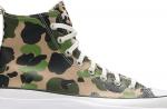 Кроссовки Converse Run Star Hike High Archive Print Camo, зеленый - фото 2