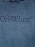 Худи с логотипом Off-White, синий - фото 3
