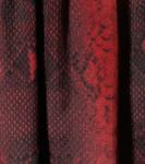 Мини-платье из шелка с принтом Amiri, бордовый - фото 4