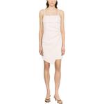 Женское белое платье-комбинация PINKO - фото 4