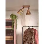 Потолочный светильник JAVA E27 1 шт. Good&Mojo, коричневый/черный - фото 8