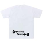 Футболка BAPE Social Distance Big Ape Head Tee 'White', белый - фото 3