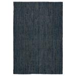 Ковер IKEA LANDBANA, 160x230 см, темно-синий - фото