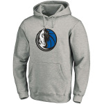 Мужская толстовка с капюшоном с логотипом dallas mavericks team primary в меланжевом сером цвете Fanatics, мульти - фото 2