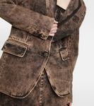 Джинсовый блейзер Miu Miu, Nero - фото 5