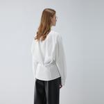 ELLE Рубашка Women's Ecru Lapel Moderate - фото 7