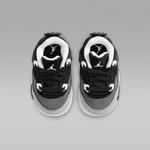 Кроссовки для малышей Air Jordan 4 Retro 'Fear', черный - фото 3