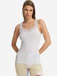 Топ Hanro  Cotton Delight, Light Blue/Off White - фото 3