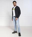 Толстовка мужская Karl Lagerfeld на молнии из хлопка и вискозы, синий - фото 2