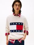 Свитер Tommy Jeans, White/Wool White - фото 2