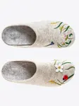 Тапочки Thies, цвет Grau-Bunt - фото 5