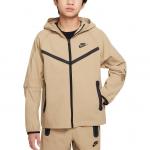 Nike Куртка Woven Parachute Beige/Black для подростков - фото 3