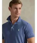 Футболка поло Slim fit Polo Ralph Lauren, синий - фото 4