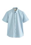 Рубашка REGULAR FIT - SHORT SLEEVE TEXTURED Next, синий - фото