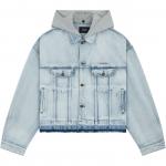 Джинсовая куртка SS26, унисекс We11Done, синий - фото