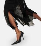 Прозрачное макси-платье Y/Project, черный - фото 6