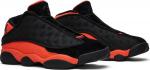 Кроссовки CLOT x Air Jordan 13 Retro Low Infra-Bred, черный - фото 8