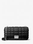 Сумка Michael Kors Tribeca Large Quilted Leather Shoulder, черный - фото 2