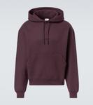 Хлопковый худи Saint Laurent, Prune - фото