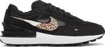 Кроссовки Nike Wmns Waffle One 'Black Leopard', черный - фото 2