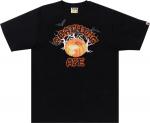 Футболка BAPE Halloween Jack O' Lantern College Tee 'Black', черный - фото