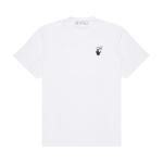 Футболка Off-White Caravaggio Lute Over Tee 'White/Multicolor', белый - фото