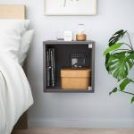 Навесной шкаф + дверца Ikea Eket, черный - фото 2