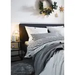 Андас двустороннее постельное белье «Июль», (2 шт.) Andas, белый/серый - фото 8