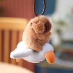 Плюшевый кулон капибара 12 см высота WOWOCHENG - фото 2