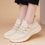 Женские беговые кроссовки бежевые LAORENTOU, черные - фото 10