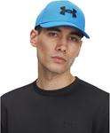Under Armour мужская кепка Blitzing Cap Stretch Fit, (402) Blue Atlantis/Black - фото