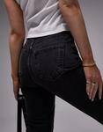 Черные вытертые джинсы Topshop Mom - фото 5