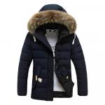 Пуховик Foursteed Men's, темно-синий - фото