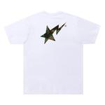Футболка BAPE Sta 1st Camo Logo Tee 'White/Green', белый - фото 3