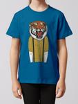 Рубашка watabout.kids Tiger Head, Royal Blue - фото 3