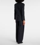 Пиджак из смесовой шерсти Brunello Cucinelli, синий - фото 3