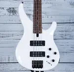 Электрический бас-гитар Yamaha TRBX304 4 струны | Белый - фото