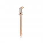 Серьги Tiffany & Co. HardWear Double Long Link, розовое золото - фото 2