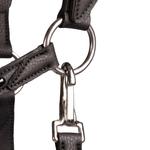 Недоуздок Fouganza для лошади и пони из искусственной кожи, черный - фото 4