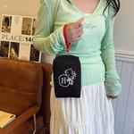 Sanrio Тканевый клатч Hello Kitty Regular женский black - фото 6