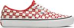 Кеды Vans Supreme x Authentic Pro Checkered Red, красный - фото