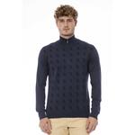 Водолазка Billionaire Half Zip, серо-синий - фото