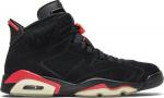 Кроссовки Air Jordan 6 Retro Infrared Pack Black, черный - фото